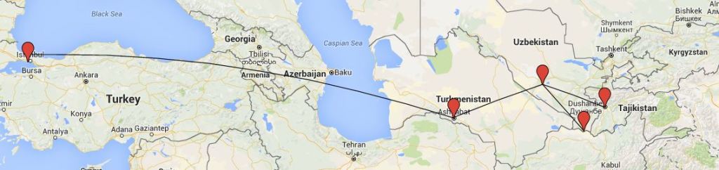 turkmenistan hahmotelma